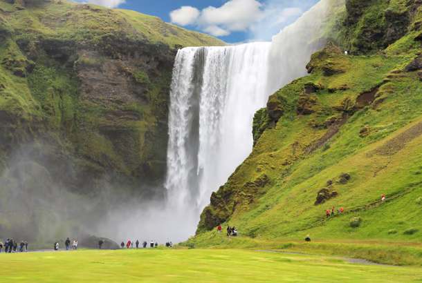 Skogafoss Waterfall