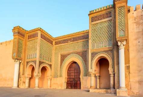 bab mansour gate meknes