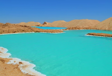 Siwa Oasis Salt Lakes